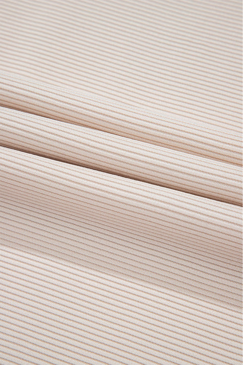 Textured Ruffled Sleeve Zipped Top and Wide Leg Pants Set